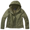 Bunda Brandit Ladies Windbreaker Frontzip - olivová, XXL