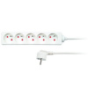 Solight PP40 1,5m 5 zásuviek bílý