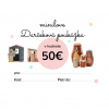 Darčeková poukážka Minilove 50 EUR