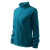 MALFINI Dámska fleecová mikina JACKET Farba: Petrolejová, Veľkosť: XS