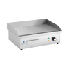 Elektrický rošt - 530 x 350 mm - Royal Catering - hladký - 3000 W RCPG42-S