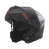 Prilba N968 Ultra, NOX (čierna matná, červená, veľ. M)