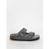 Birkenstock Arizona Suede Leather Narrow (basalt gray) 40, šedá