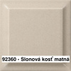 Romotop SOLID F Keramika (DESIGN krby): 92360 - Slonová kosť matná oceľ, keramika