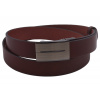 Pánsky kožený opasok 751-30-02 tmavohnedý