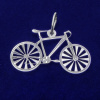 Klenotyn | Strieborný prívesok bicykel (KPRS084)