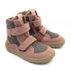 Froddo Barefoot zimné topánky s membránou G3160189-7 Grey Pink EUR 33
