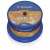 Verbatim DVD-R Matt Silver bez možnosti potisku 43548 4.7GB 16x spindle 50-pack