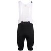 Pánske cyklistické kraťasy Rapha Men's Pro Team Training Bib Shorts - Black/White XL
