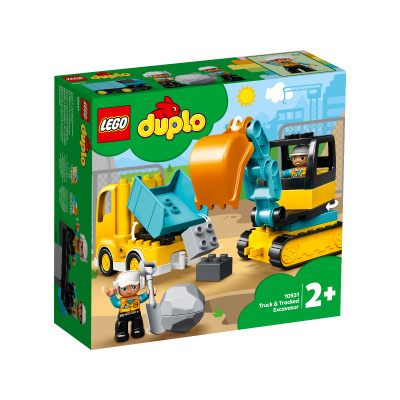 LEGO DUPLO® 10931 LEGO® Duplo 10931 Nákladiak a pásový bager