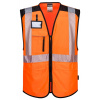 Portwest PW309 Reflexná vesta PW3 S, Reflexná oranžová-Čierna