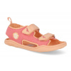 Barefoot dětské sandály Affenzahn - Sandal Vegan Airy Flamingo růžové