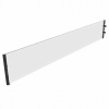 Zasklenie pre biokrb Kratki Delta 2 Slim 90x40x10,3 cm