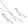 HARAHU Set LO-15135 Strieborná