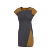 Športové šaty Direct Alpine Flowy Lady anthracite/caramel L