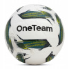 Futbalová lopta OneTeam HB Attack biela/zelená veľkosť 5