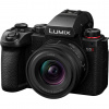 Panasonic DC-S5M2N Lumix full-frame - bezzrkadlovka DC-S5M2 + objektív S-R1840 18–40 mm, F4,5–6,3 (CMOS 24.2MP, Active I.S., C4K/4K)