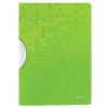 Desky s klipem Leitz WOW, PP, zelená 41850054