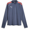 Puma Team Liga Quarter Zip Drill Top Mens Inky Blue L