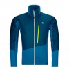 Ortovox WESTALPEN HYBRID JACKET M petrol blue XL; Modrá bunda