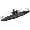 KIELLE Oudee horná sprcha 1jet, priemer 260 mm, chróm/čierna, 20102000