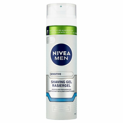 Nivea Men Sensitive Recovery Gél na holenie 200 ml