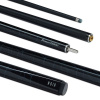 ProZona.sk Snooker biliardové tágo PowerGlide Noir, dvojdielne sklovláknové, 144cm, 9,5mm