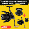 GIANTS FISHING NAVIJÁK DELUXE REEL FD 6000 + CIEVKA 7000 AKCIA 1+1