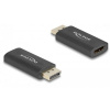 Delock 61055 DisplayPort / HDMI adaptér [1x zástrčka DisplayPort - 1x HDMI zásuvka] čierna; 61055