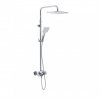KLUDI COCKPIT Sprchový set Explorer s termostatom, 30x22 cm, chróm, 8005005-00