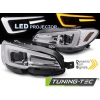 Tuning-tec LED SVETLOMETY DRL CHROME pasujú na SUBARU WRX 14-22