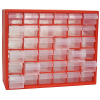 Strend Pro Organizér na stenu SBx3045, 36 zásuviek, 40.5x30.5x65 cm, max. 25 kg