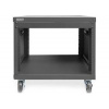 DIGITUS DN-48000 Mobilní Síťový stojan 8U, univerzální, 420x507x460mm, barva černá (RAL 9005)