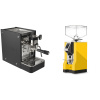 Stone Espresso Lite Black + Eureka Mignon Specialita, CR yellow