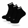 Puma ponožky 4001 Basic Quarter A'3 čierna
