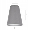 Lampové tienidlo - Nástenná lampa 478100a biela matná rúrka H. 50 cm (Nástenná lampa 478100a biela matná rúrka H. 50 cm)