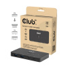 Club3D KVM Switch, 2xUSB-C na HDMI, 4K60Hz, PD 100W CSV-2512 Club 3D