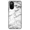 Lesklé pouzdro iSaprio pro Realme C67 - White Marble 01 (Lesklé pouzdro, kryt, obal iSaprio Exclusive na mobil Realme C67 s motivem White Marble 01 - elegantní skleněný vzhled, skvělá ochrana mobilu a