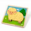 Bigjigs Toys vkladacie puzzle Ovečka