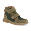 Barefoot dětské zimní boty Koel - Silas Tex Olive zelené