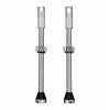 Sada ventilov presta Peaty's X Chris King MK2 Tubeless Valves 80 mm silver
