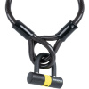 OXFORD LK221 LANKO LOOP LOCK Z VYSTUŽENEJ OCELE S VISIACIM ZÁMKOM DĹ. 2 M X 15 MM BS