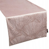 Obrús na stôl - Behúň odtiene ružovej 140 x 40 cm (Goja Welwet Twols 40x140 cm prášok)