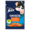 FELIX FANTASTIC Kura s paradajkami v želé pre mačky 85 g
