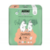 MUUMI Baby 4 Maxi 7–14 kg (46 ks), eko plienky