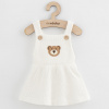 NEW BABY Dojčenská laclová sukienka New Baby Luxury clothing Laura biela Veľ. 80 (9-12 m)