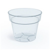 kvetináč 23,5cm PLANTI DMLR230-S429 transparentný plastový Prosperplast