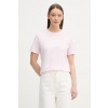 Calvin Klein Jeans tričko dámske bavlnené LV047C811G ružová M