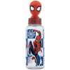 STOR Plastová 3D fľaša s figúrkou Spiderman 560 ml