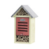 Esschert Design Hotel pro hmyz TROLL, 18x15x30cm, červená